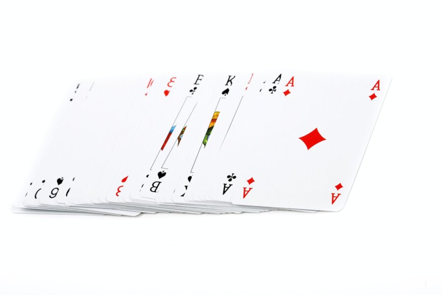 Deck of playing cards